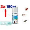 Bayer 2x SOLFAC 150 ml → Insetticida acaricida spray contro Formiche Scarafaggi Mosche