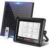 AIGOSTAR FARO FARETTO LED SOLARE MONOCRISTALLINO 200W TIMER TELECOMANDO IP65 AIGOSTAR