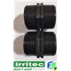 irritec PZ.2 Nipple Manicotto Giunzione Tubi Piscina 2''(60mm) Intex 11010 Bestway 58368