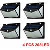 LED Solar China LED Energia Solare Muro Esterno, Giardino 288 Luci Umani Movimento Sensore IP65