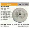BRUMAR 11281950400 PULEGGIA AVVIAMENTO MOTOSEGA STIHL MS 461 462 500i MS500i Ø71
