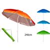 Ombrellone Mare Protezione Con Snodo 240cm Colorato Spiaggia Vacanze Sole bal