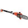 BLACK+DECKER Potatore Telescopico Elettrico Asta Regolabile Sega Black+Decker PS7525-QS