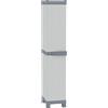 Terry - ARMADIO ARMADIETTO MOBILE BOX IN RESINA 1 ANTA PER ESTERNO 35x44x181H