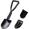Yorfull Mini pala pieghevole, attrezzo outdoor, escursionismo, neve, giardino, soprav...