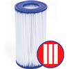 Bestway Filtro a cartuccia di ricambio tipo III 3 Pompa filtro da 5678lt/h Piscina 58012