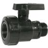 Irritec VALVOLA VALVOLE COMPRESSIONE SFERA MONOGHIERA PVC PLASTICA IRRIGAZIONE IRRITEC