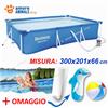 Bestway STEEL PRO PISCINA RETTANGOLARE → 400x211x81 cm + POMPA e FILTRO - 56424