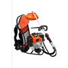 AMC Decespugliatore zaino a scoppio 2 tempi 52 cc con doppio disco e kit accessori