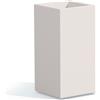 Tekcnoplast VASO QUADRATO H 80 40X40 VARI COLORI RESINA DECORAZIONE GIARDINO CASA OUTDOOR