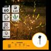 Aigostar Ulivo Solare 60 LED da Terra H83cm 8 Modalità Luce Calda IP65