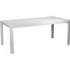Vacchetti Tavolo estensibile Alluminio Bianco 180/240x100 cm