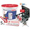 Vebi MURIN FORTE PASTA → 5 kg (+Box) Veleno Esca Topicida Ratticida Topi Ratti