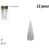 Set 12 Pezzi Coni Cono In Polistirolo Per Decorare Decoupage 20cm bal