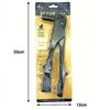 Pinza Rivettatrice Occhiellatrice per Rivetti da 2,4-3,2-4,0-4,8 mm Manuale Hmj