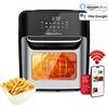 MELCHIONI FRIGGITRICE AD ARIA 12 LITRI SMART WIFII GOOGLE ALEXA TOUCH 1700 WATT
