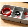 Guarnizioni Silicone Manutenzione Macchina Caffè 10 Grandi Rosso 20 per for