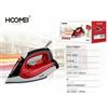 hoomei Ferro Da Stiro 2000 Watt Serbatoio 300 Ml Piastra In Ceramica Hoomei Hm-3866