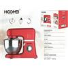 Impastatrice Planetaria Professionale Acciaio Inox 4,5Lt 1000W Hoomei Hm-6880
