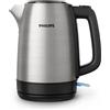 Philips Bollitore Elettrico 1,7L Coperchio a Molla Spia Luminosa in Acciaio Ino