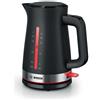 Bosch Bollitore elettrico 2400W (1,7Lt) MY MOMENT TWK4M223 Black