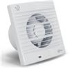 Does not apply Aspiratore Bagno 100 Mm, Silenzioso, 34 Db, Con Timer E Valvola Di Ritegno, per