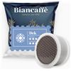 BIANCAFFE' 100 CAPSULE BIANCAFFE' DEK COMPATIBILI LAVAZZA ESPRESSO POINT