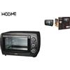 Forno Fornetto Elettrico 1200 Watt 18 Litri Luce Interna Timer Hoomei Hm-5218