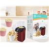 Macchina Pop Corn Elettrica Popcorn Senza Olio 1200w Feste Party Bambini linq