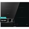 Does not apply HI621FM Piano Cottura a Induzione 60 Cm, 4 Zone Con Connect Zone, Power Boost, 7