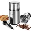 AIGOSTAR MACINACAFFE SPEZIE ELETTRICO PROFESSIONALE 200 WATT IN ACCIAIO INOX AIGOSTAR