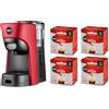 Does not apply a Modo Mio Macchina per Caffè Tiny Eco Rossa Con 64 Capsule Qualità Rossa Inclus