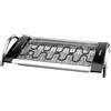 Ariete Churrasco Grill Doppia Griglia 732 Vassoio Alluminio 2000W da 60° a 250°