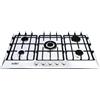 Samet Piano Cottura 5 Fuochi a Gas 86 cm 1 Bruciatore Wok Inox APOLLO90GHISA Samet