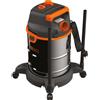 Black & Decker B+D Bidone Aspiratutto Aspiraliquidi Aspirapolvere 30 Lt. 1600W BXVC30XTDE