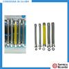 KIT IDRAULICO MONTAGGIO CALDAIA 5 FLESSIBILI ACQUA 1/2" 3/4" CM 20-40 GAS 3/4"