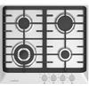 SCHAUB LORENZ Piano Cottura 4 Fuochi a Gas 60 cm Bruciatore Wok Inox SSPC604XFGW SCHAUB LORENZ