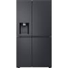 Lg Frigorifero Americano SidebySide 628 lt Cl.C No Frost Black Steel GSLE91EVAC Lg