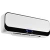 99261 Caldo up T Wifi - Termoventilatore Ceramico a Parete Con Telecomando E Tim