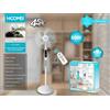 Ventilatore A Piantana Con Telecomando 60w 45cm 3 Velocità Hoomei Hm-8680