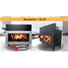 etakamini Termocamino multicombustibile modello pellet sansa nocciolino legna camino gusci