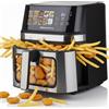 MELCHIONI GAIA PLUS FRIGGITRICE AD ARIA 8 LITRI 2200 WATT DOPPIA RESISTENZA