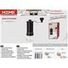 Macina Caffè Manuale HOOMEI HM-6077B con Macina Ceramica Contenitore Trasparente