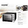 Hoomei Forno Fornetto Elettrico 2000 Watt 48 Litri Luce Interna Timer Hoomei Hm-5248