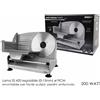 Affettatrice In Acciaio 19 cm 200 Watt Lama SS Regolabile Con Piedini
