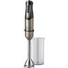 BLACK+DECKER BLACK DECKER BXHBA1000E Frullatore a Immersione 1000W 20 Velocità Turbo 4 Lame