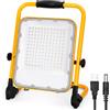 Aigostar Faro LED Cantiere Ricaricabile 30W IP65 800lm Giallo