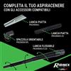 Ribimex Aspiracenere Elettrico Minicen, con Filtro HEPA Intercambiabile