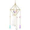 Non specificato Lampada a sospensione estetica con per for sfera di cristallo per bellissimi