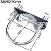 Morsetto per albero resistente per montaggio antenna staffa in metallo per for